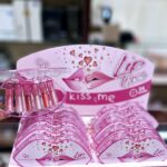 پک لیپ گلاس شاین دار طرح لب kiss me
